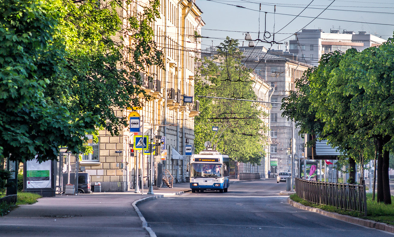 Санкт-Петербург — Троллейбусные линии и инфраструктура