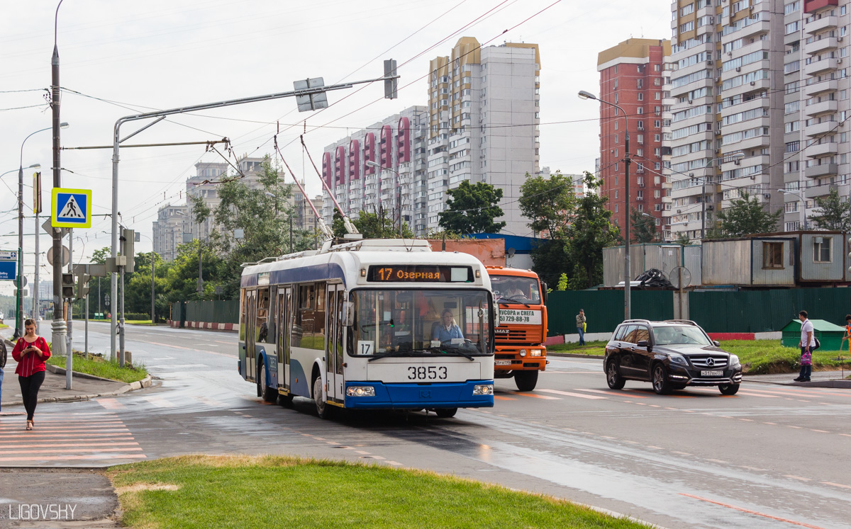 Москва, СВАРЗ-6235.01 (БКМ 32100М) № 3853