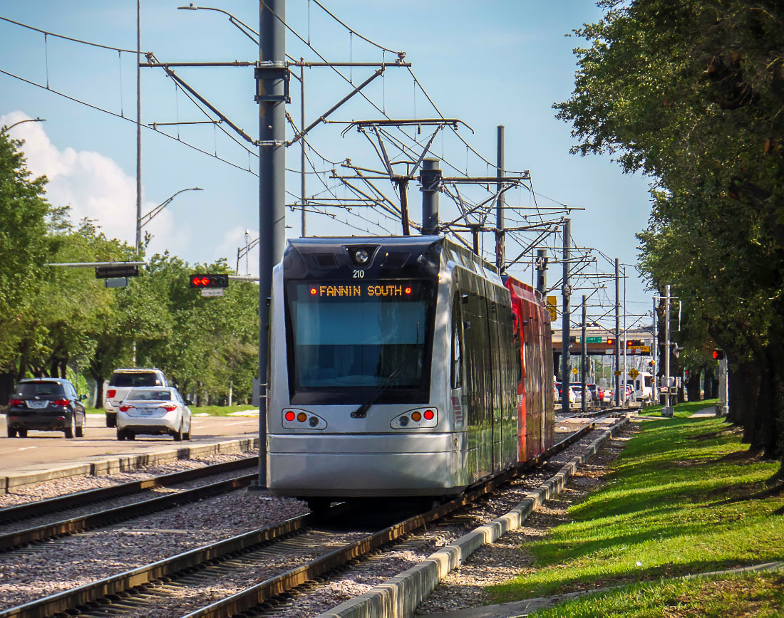 Хьюстон, Siemens S70 LRV № 210