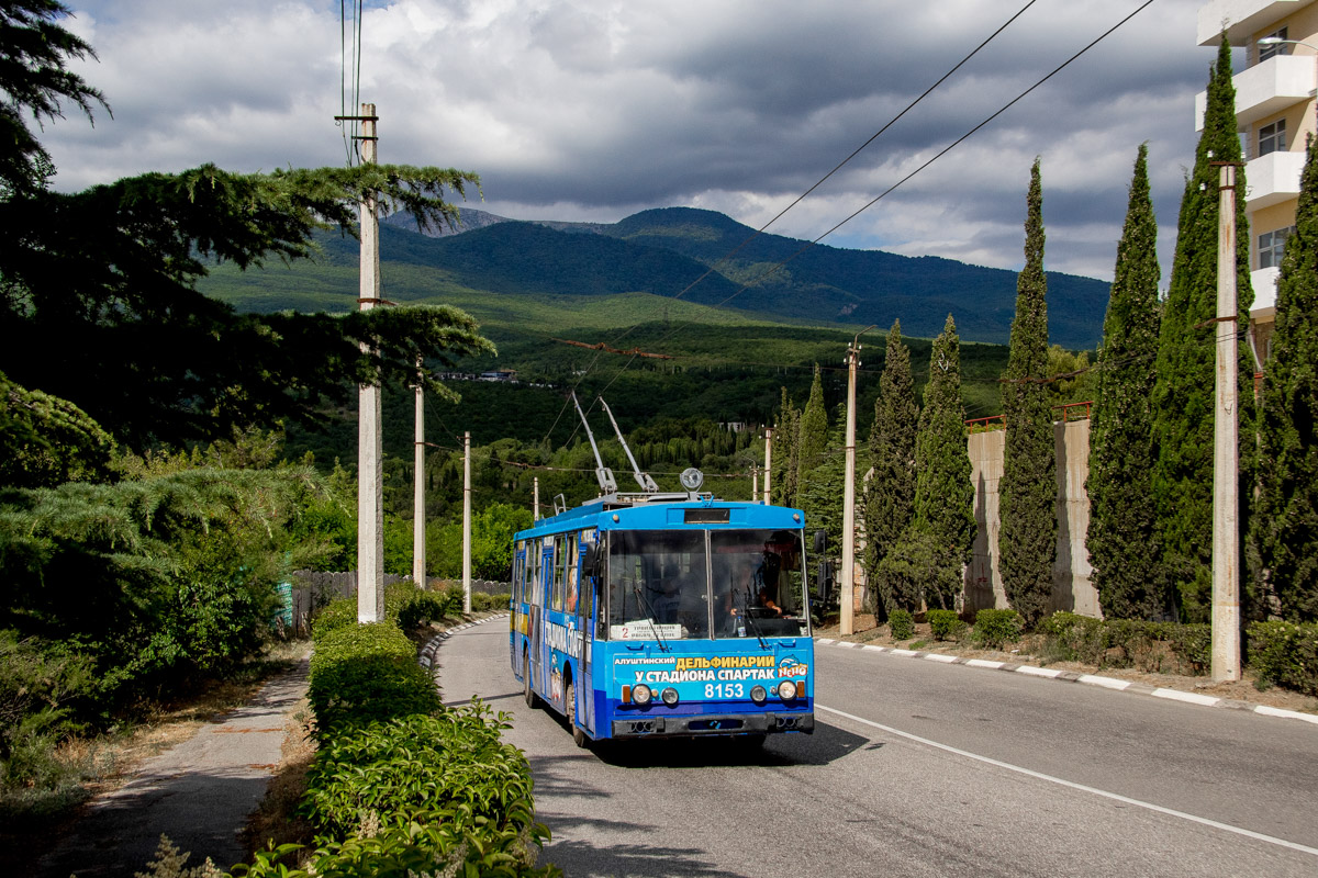 Крымский троллейбус, Škoda 14Tr11/6 № 8153