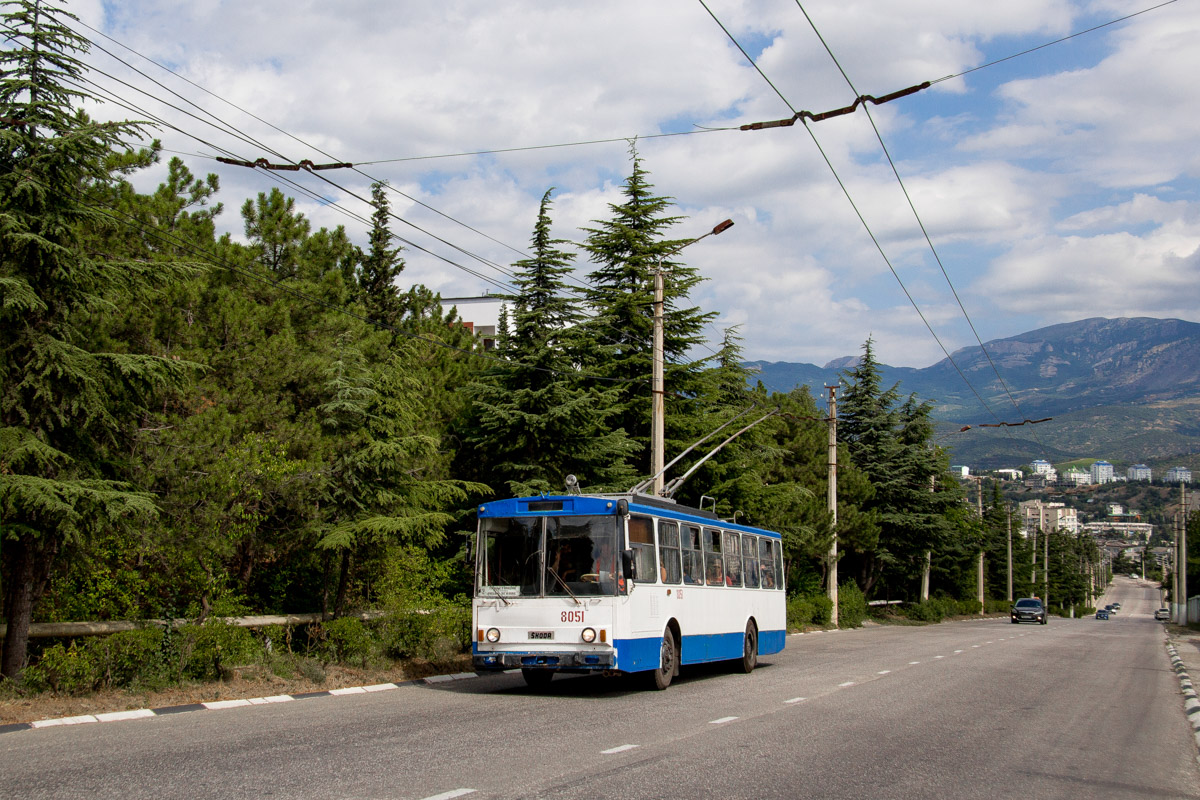Крымский троллейбус, Škoda 14Tr02/6 № 8051