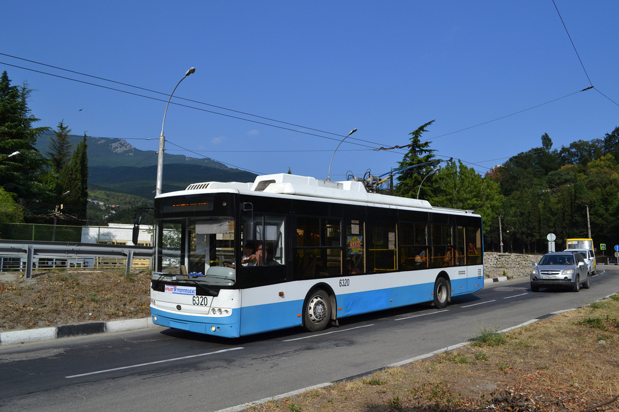 Crimean trolleybus, Bogdan T70110 # 6320