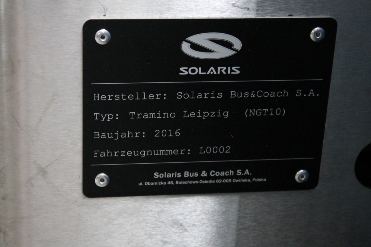 Лейпциг, Solaris Tramino Leipzig (NGT10) № 1002