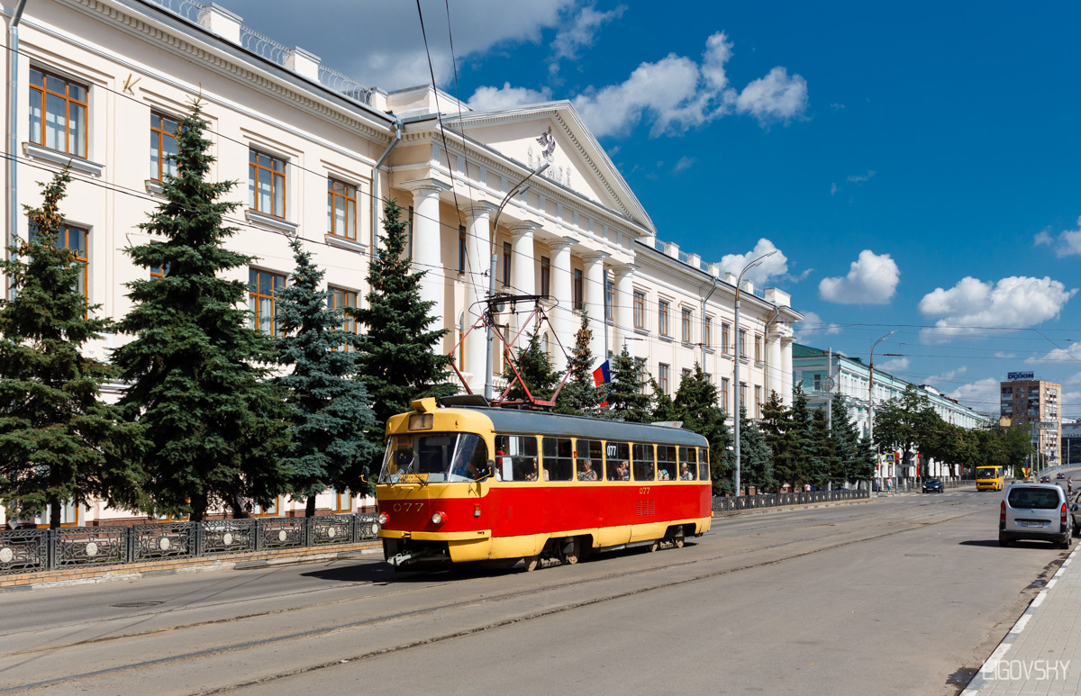 Орёл, Tatra T3SU № 077