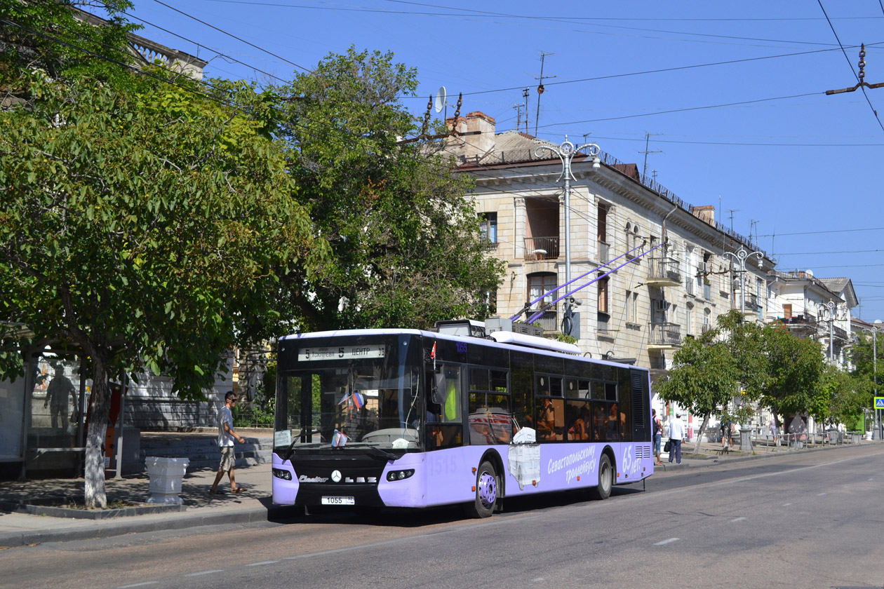 Севастополь, ЛАЗ E183A1 № 1055