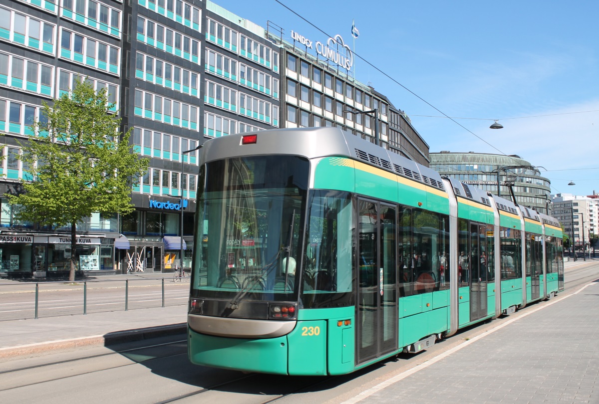 Гельсінкі — Еспоо, Bombardier Variotram MLRV2 № 230 Гельсінкі — Еспоо, Bombardier Variotram MLRV2 № 230