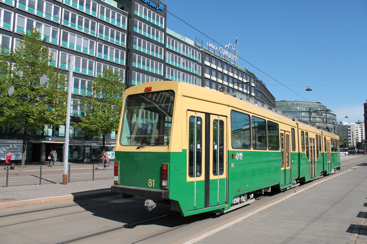 Хельсинки — Эспоо, Valmet MLNRV2 № 81