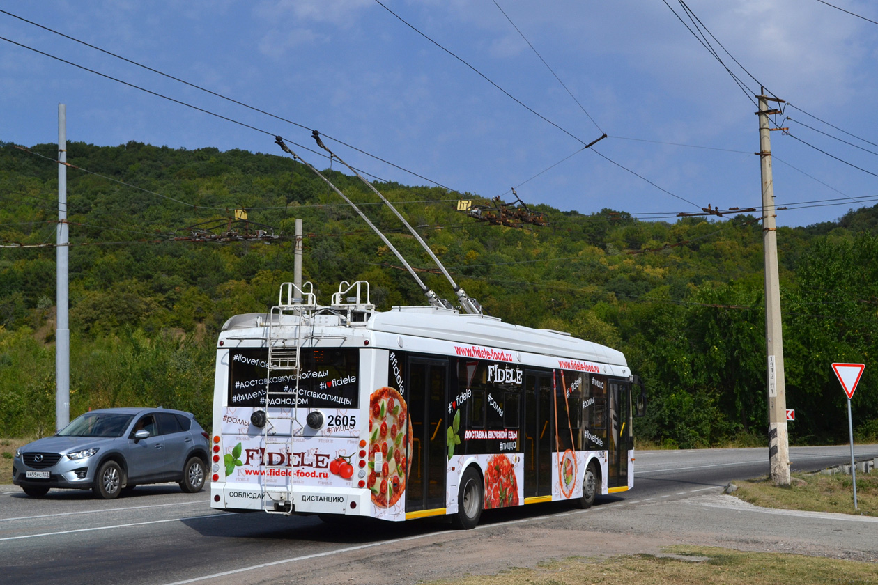 Крымский троллейбус, Тролза-5265.05 «Мегаполис» № 2605