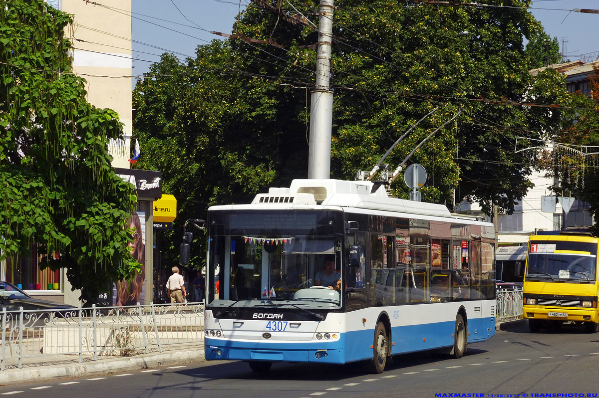 Крымский троллейбус, Богдан Т70110 № 4307