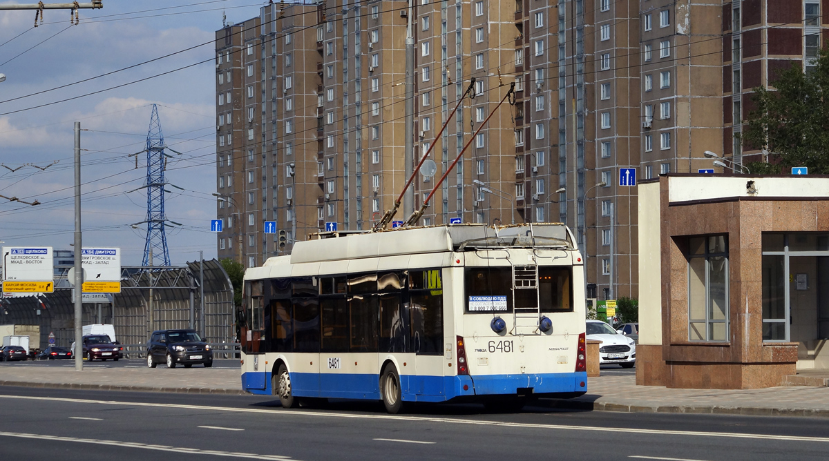 Москва, Тролза-5265.00 «Мегаполис» № 6481