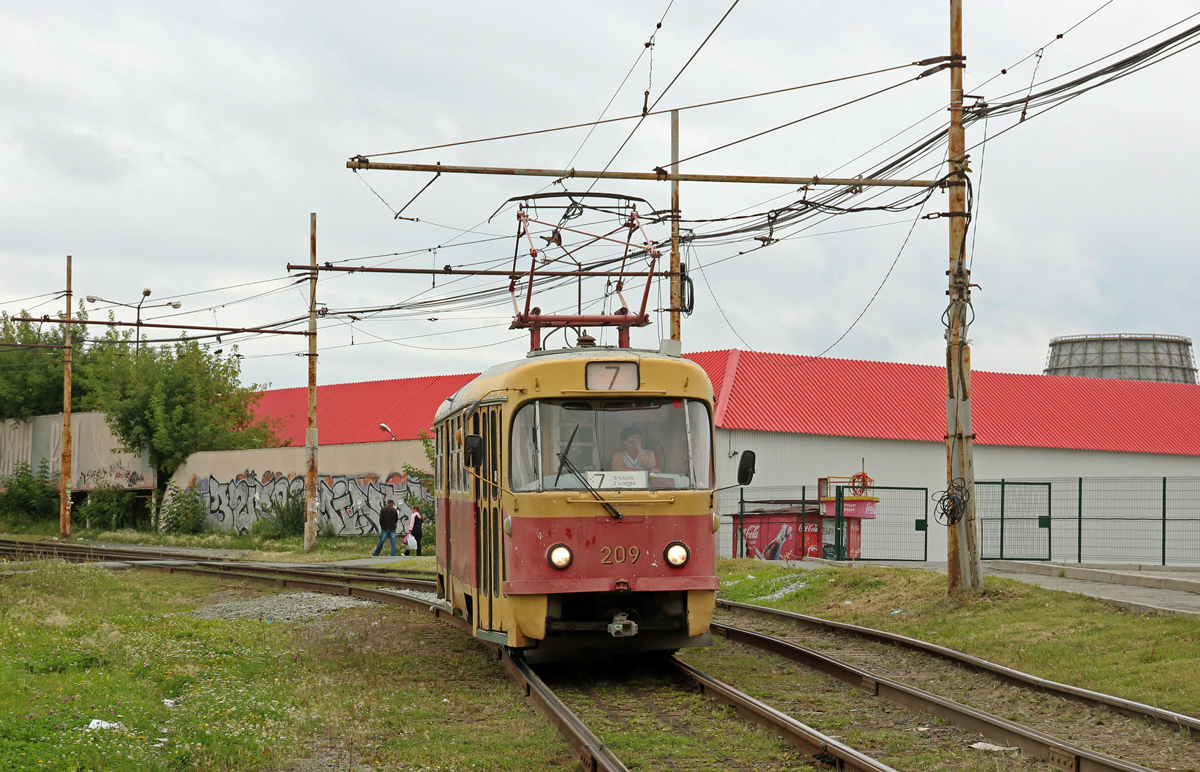Екатеринбург, Tatra T3SU № 209