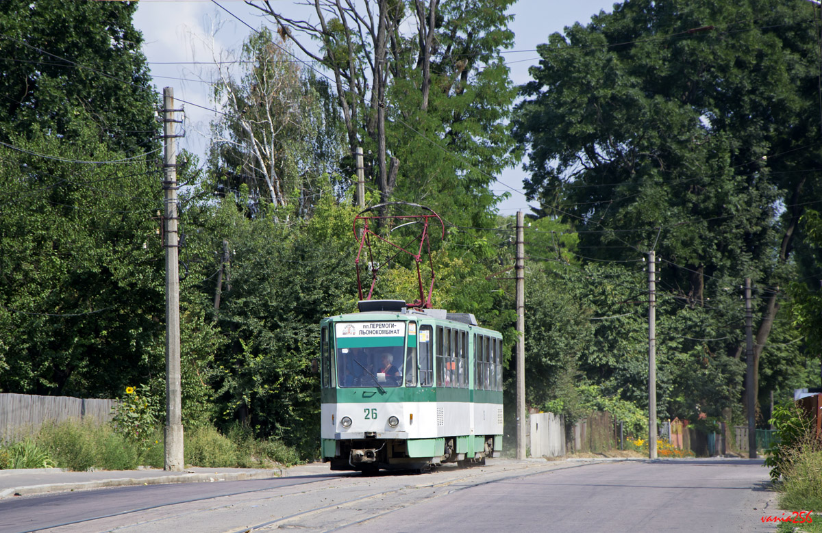 Житомир, Tatra KT4SU № 26