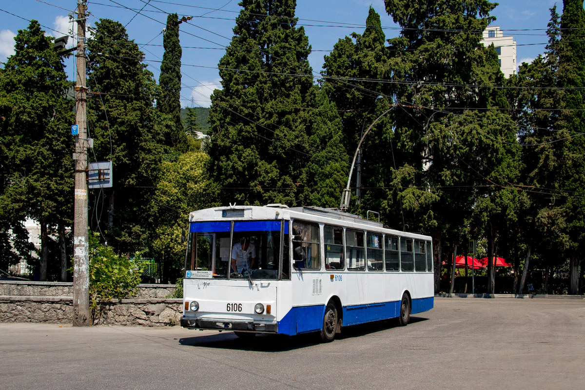Крымский троллейбус, Škoda 14Tr89/6 № 6106