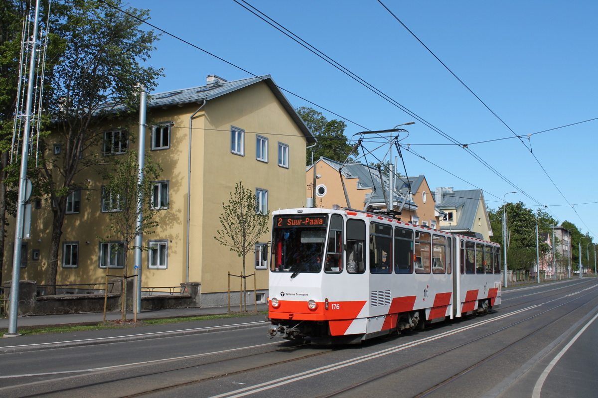 Таллин, Tatra KT4D № 176