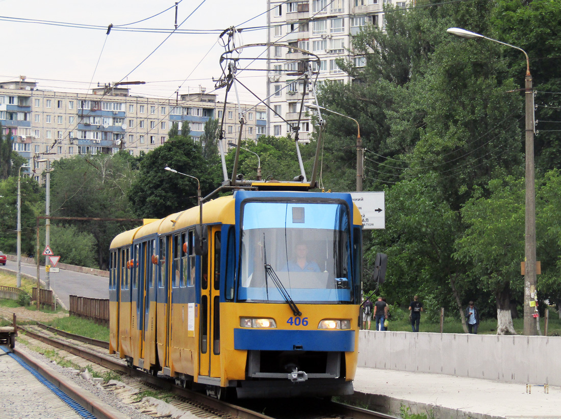 Киев, KT3UA № 406; Киев — Парад трамваев 17.06.2017