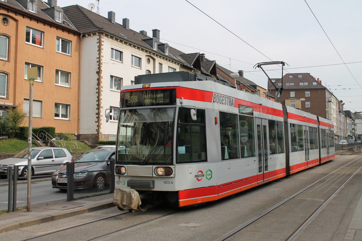 Bochum – Gelsenkirchen, Duewag MGT6D Nr. 423