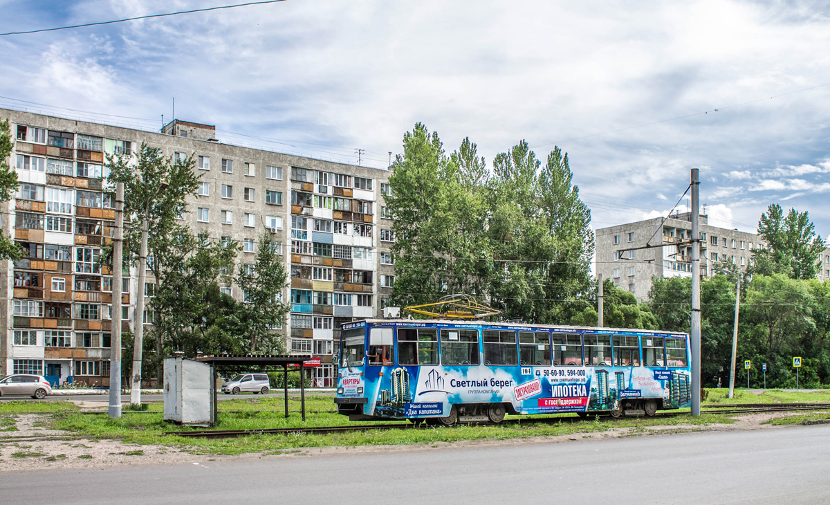 Омск, 71-605ЭП № 104