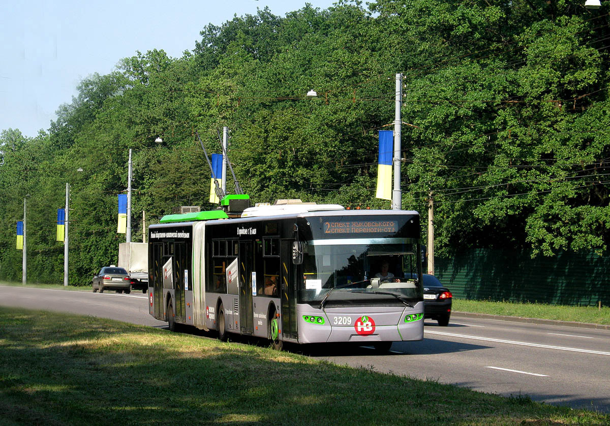 Харьков, ЛАЗ E301D1 № 3209