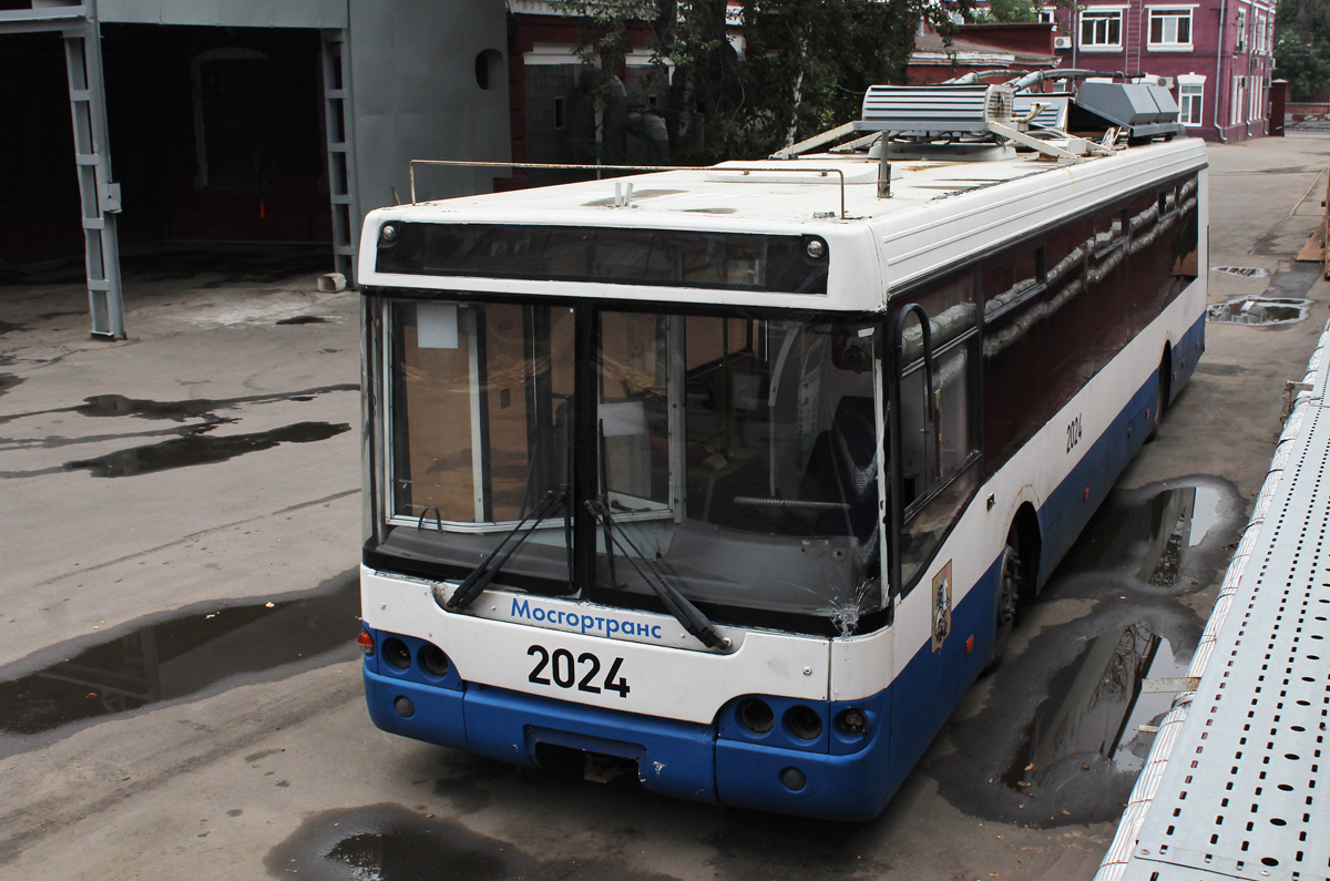 Москва, МТрЗ-52791 «Садовое Кольцо» № 2024; Москва — Сокольнический вагоноремонтно-строительный завод (СВАРЗ)