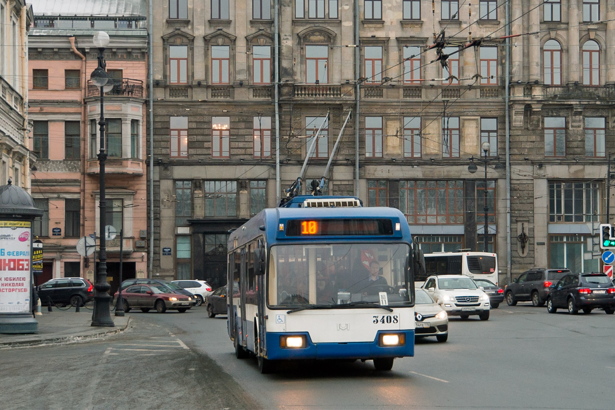 Санкт-Петербург, БКМ 321 № 3408