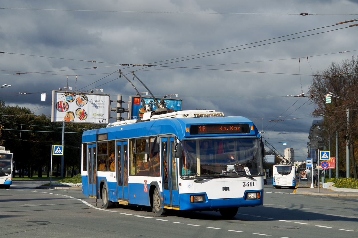 Санкт-Петербург, БКМ 321 № 3411