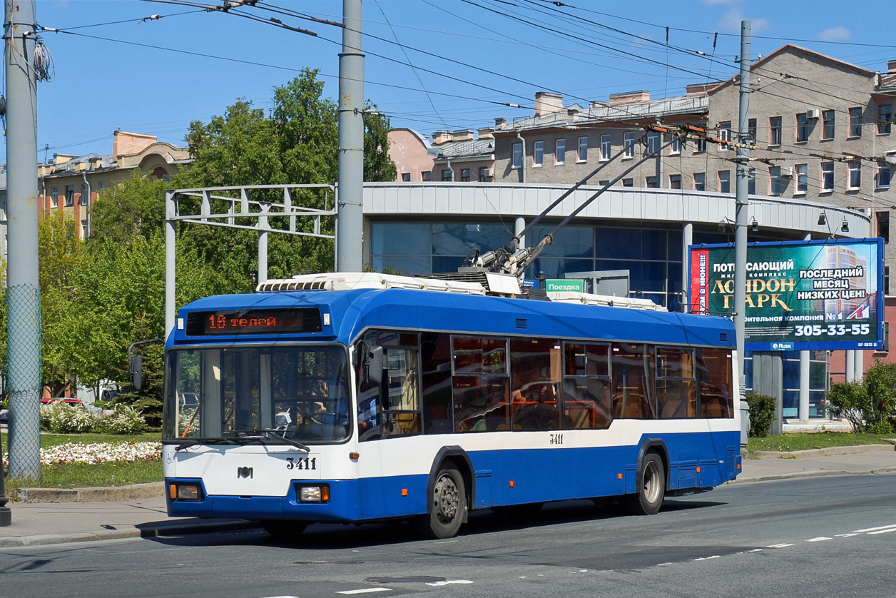 Санкт-Петербург, БКМ 321 № 3411