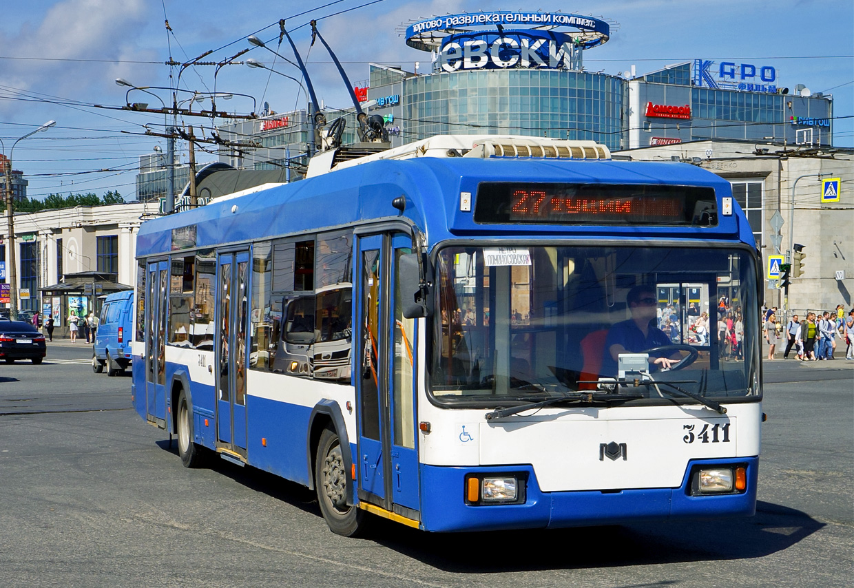 Санкт-Петербург, БКМ 321 № 3411