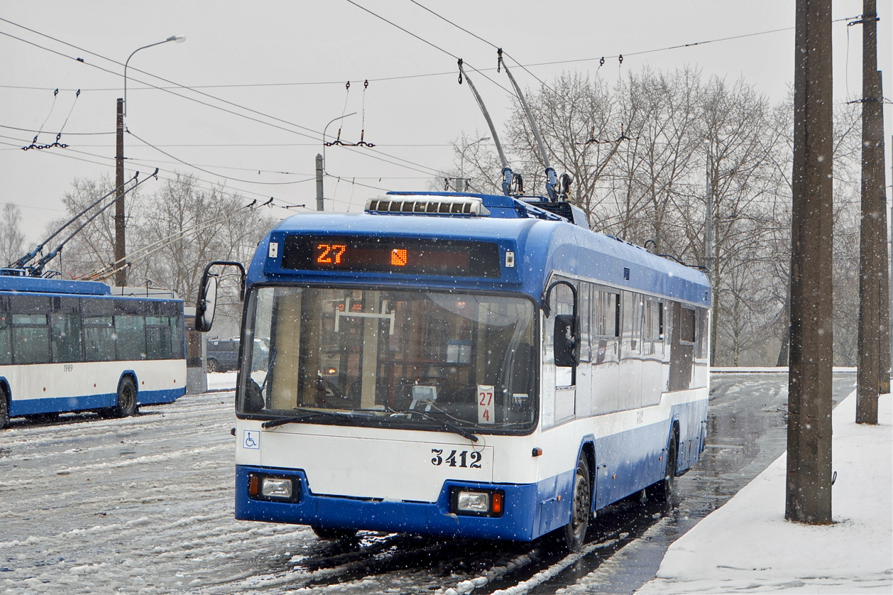 Санкт Петербург, БКМ 321 № 3412