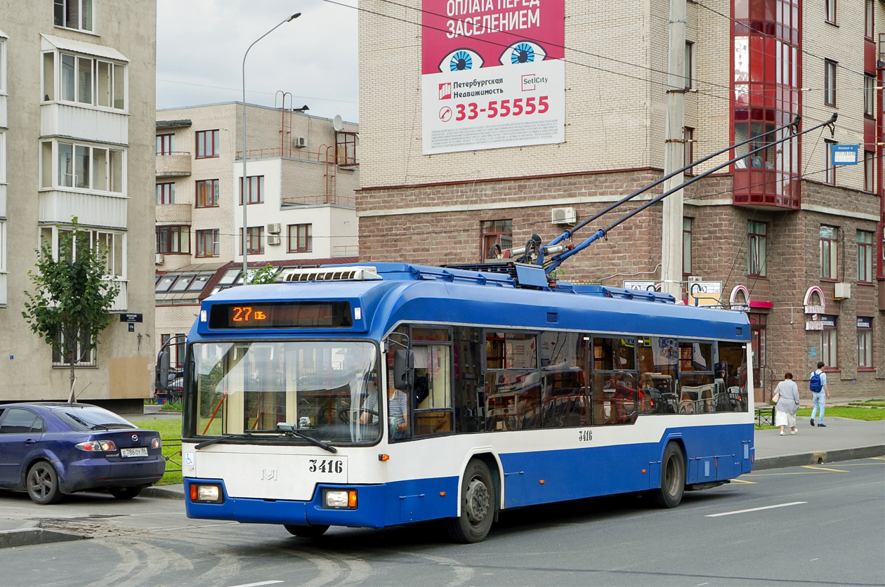 Санкт-Петербург, БКМ 321 № 3416