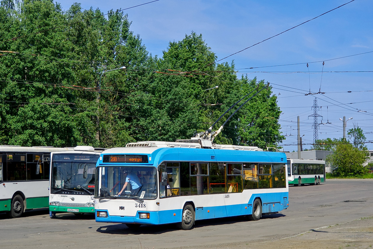 Санкт-Петербург, БКМ 321 № 3418
