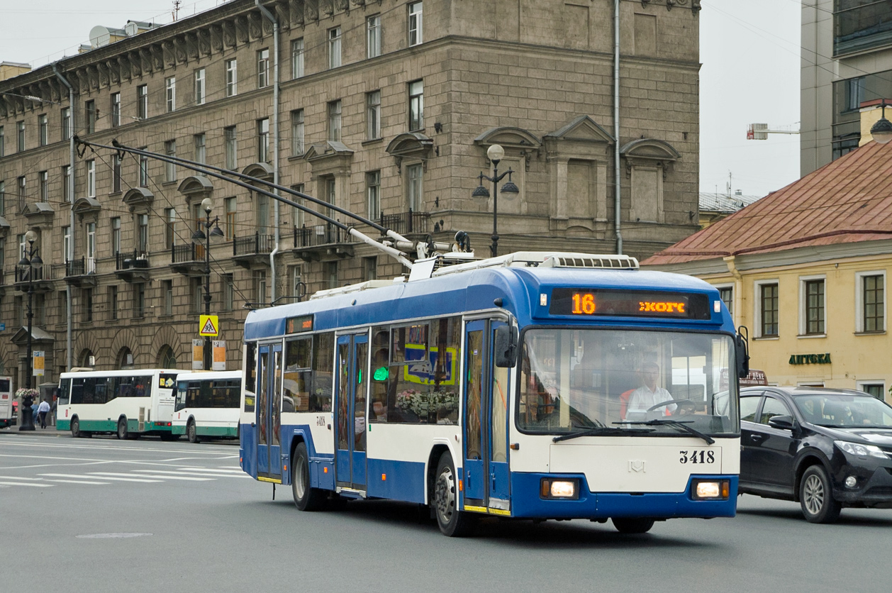 Санкт-Петербург, БКМ 321 № 3418