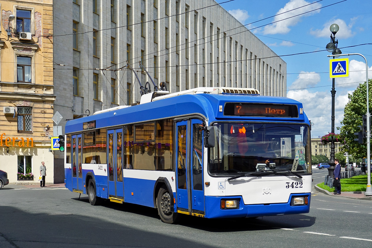 Санкт-Петербург, БКМ 321 № 3422