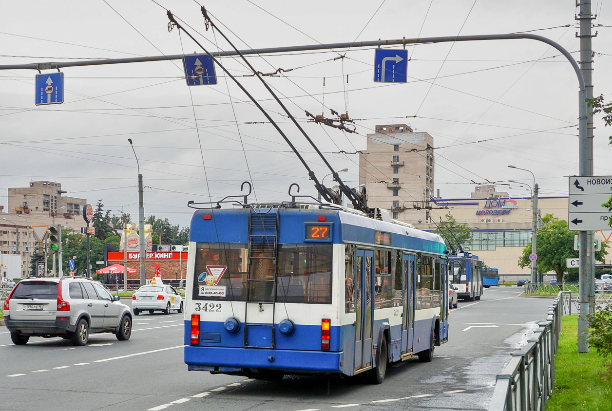 Санкт-Петербург, БКМ 321 № 3422