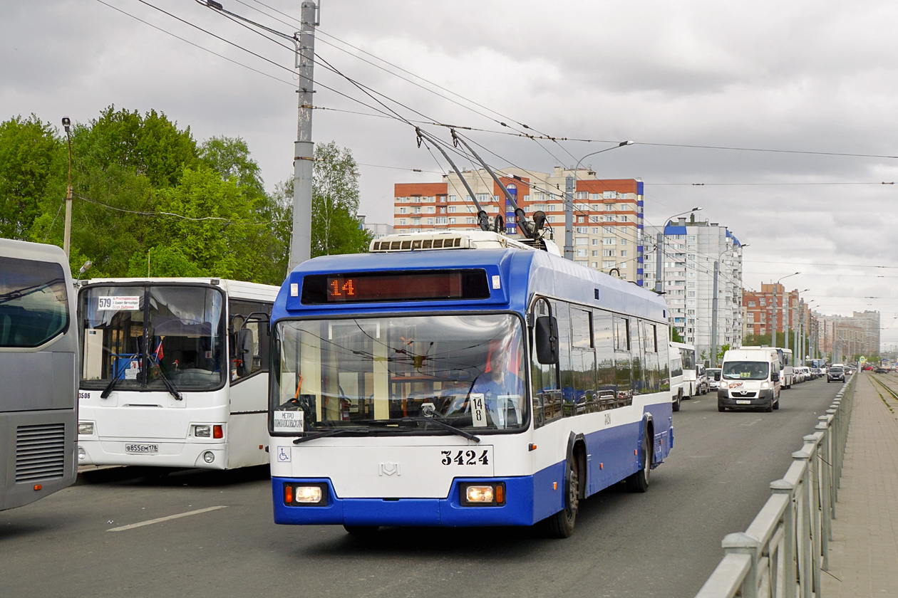 Санкт-Петербург, БКМ 321 № 3424