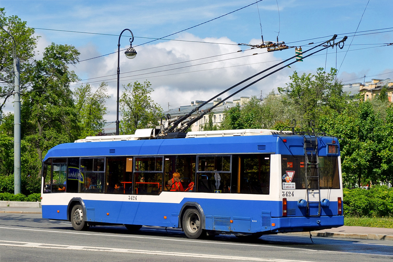 Санкт-Петербург, БКМ 321 № 3424