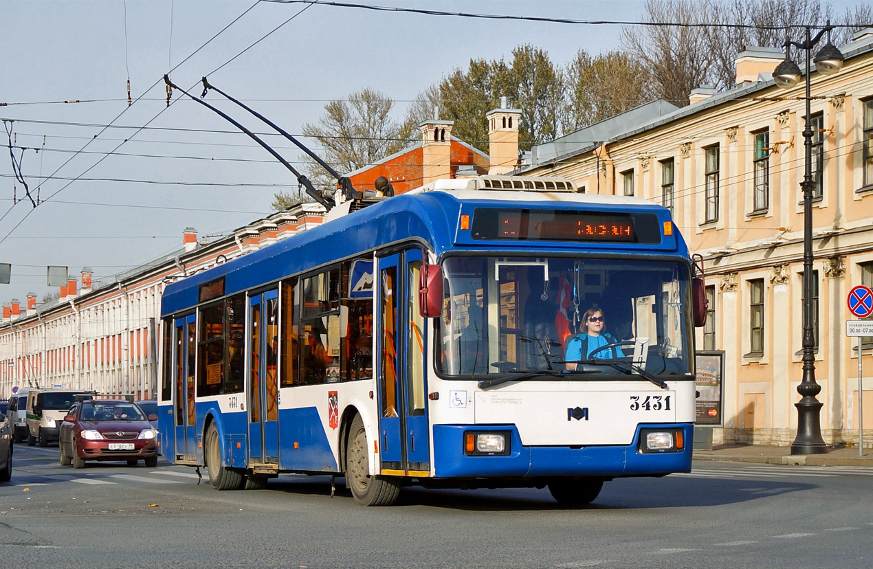 Санкт-Петербург, БКМ 321 № 3431