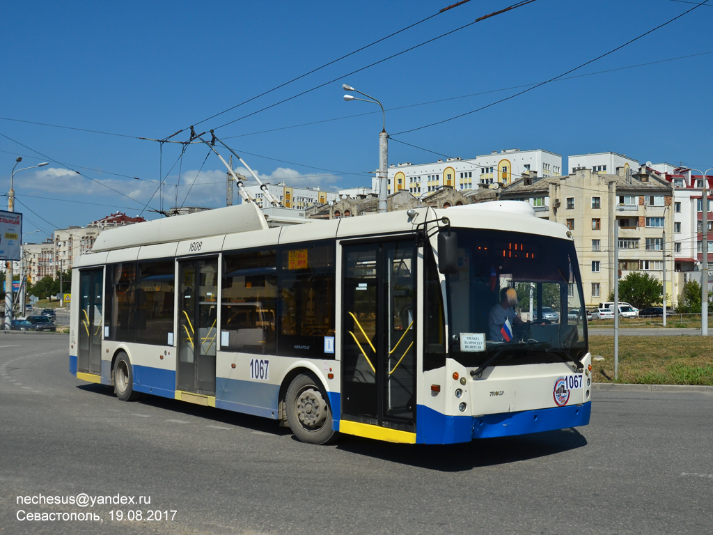 Севастополь, Тролза-5265.00 «Мегаполис» № 1067
