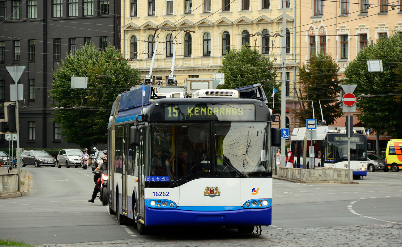 Рига, Solaris Trollino II 18 Ganz № 16262