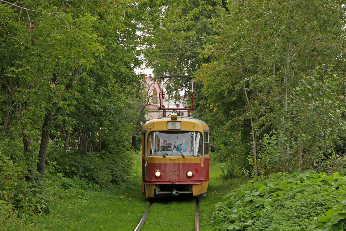 Екатеринбург, Tatra T3SU № 673