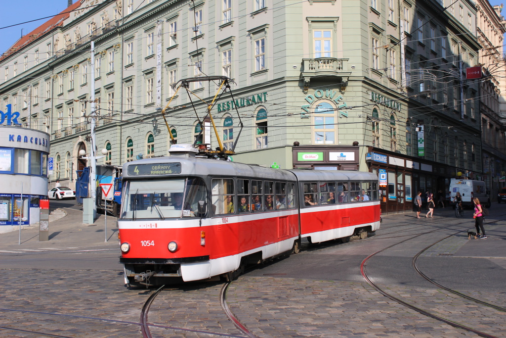 Брно, Tatra K2T № 1054