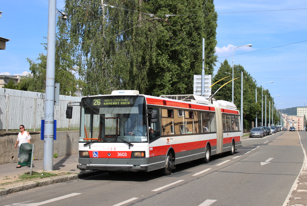Брно, Škoda 22Tr № 3603