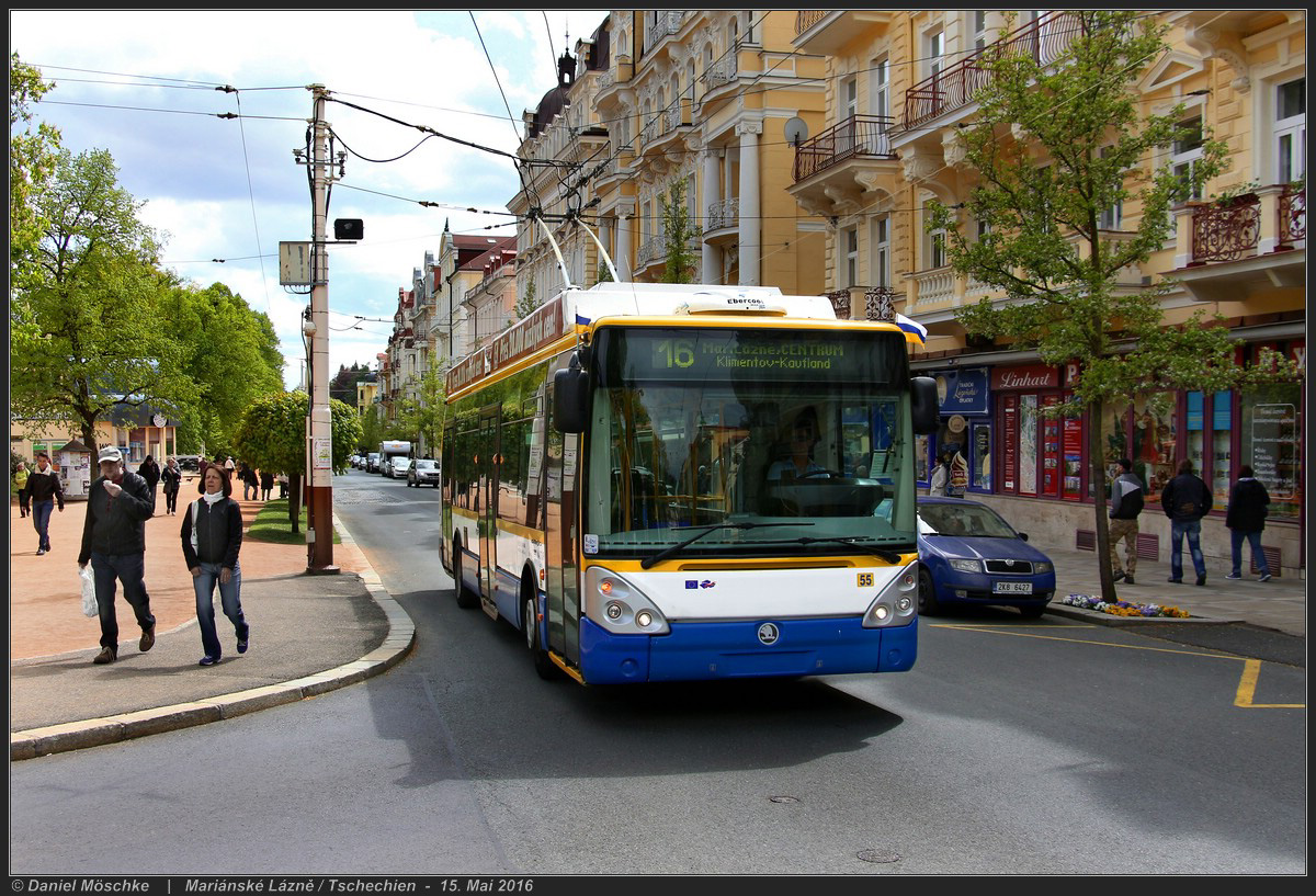 Марианске-Лазне, Škoda 24Tr Irisbus Citelis № 55