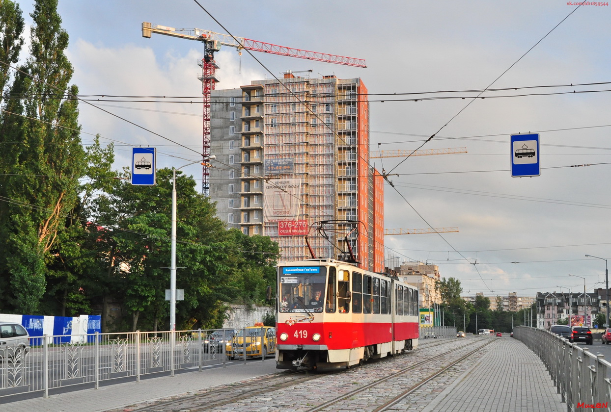 Karaliaučius, Tatra KT4SU nr. 419 Karaliaučius, Tatra KT4SU nr. 419