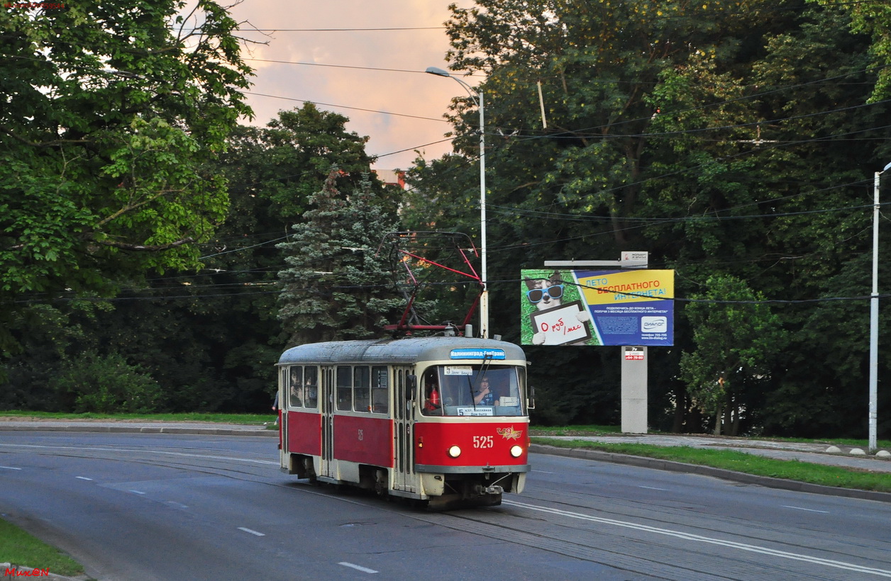 Kaliningrad, Tatra T4D č. 525