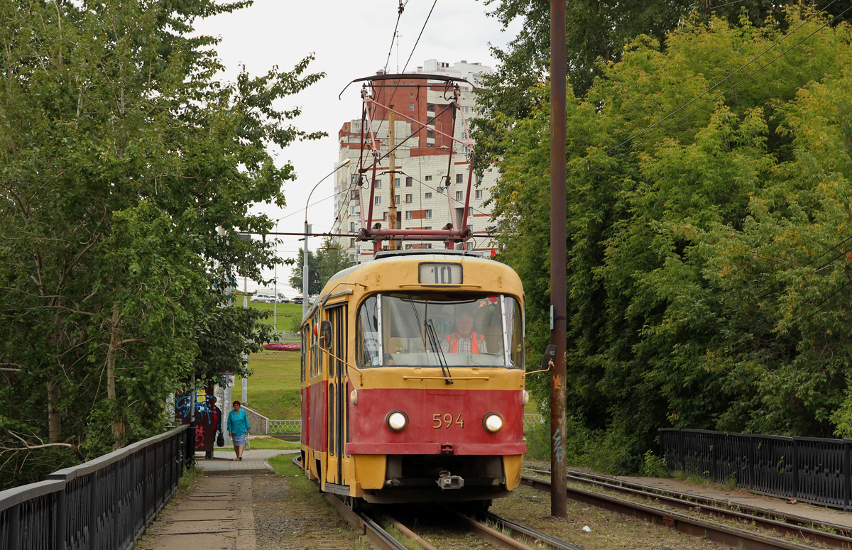 Екатеринбург, Tatra T3SU № 594