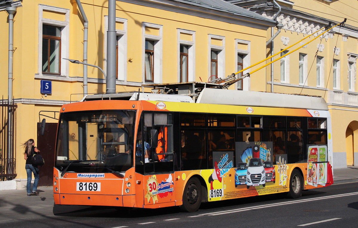 Москва, Тролза-5265.00 «Мегаполис» № 8169