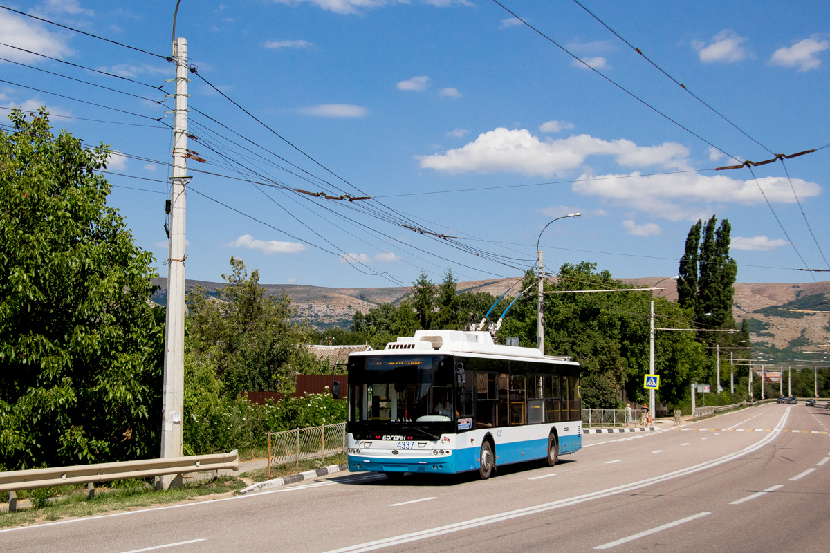 Крымский троллейбус, Богдан Т70110 № 4337