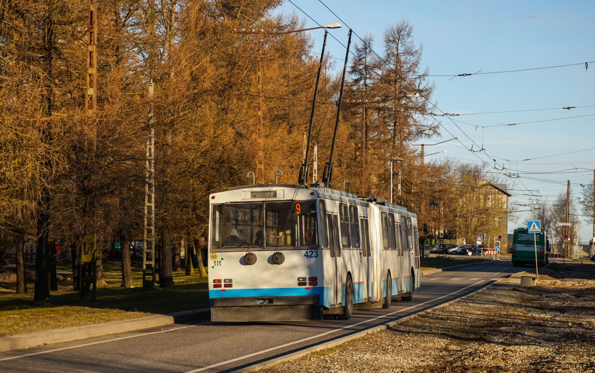 Таллин, Škoda 15Tr02/6 № 423 Таллин, Škoda 15Tr02/6 № 423