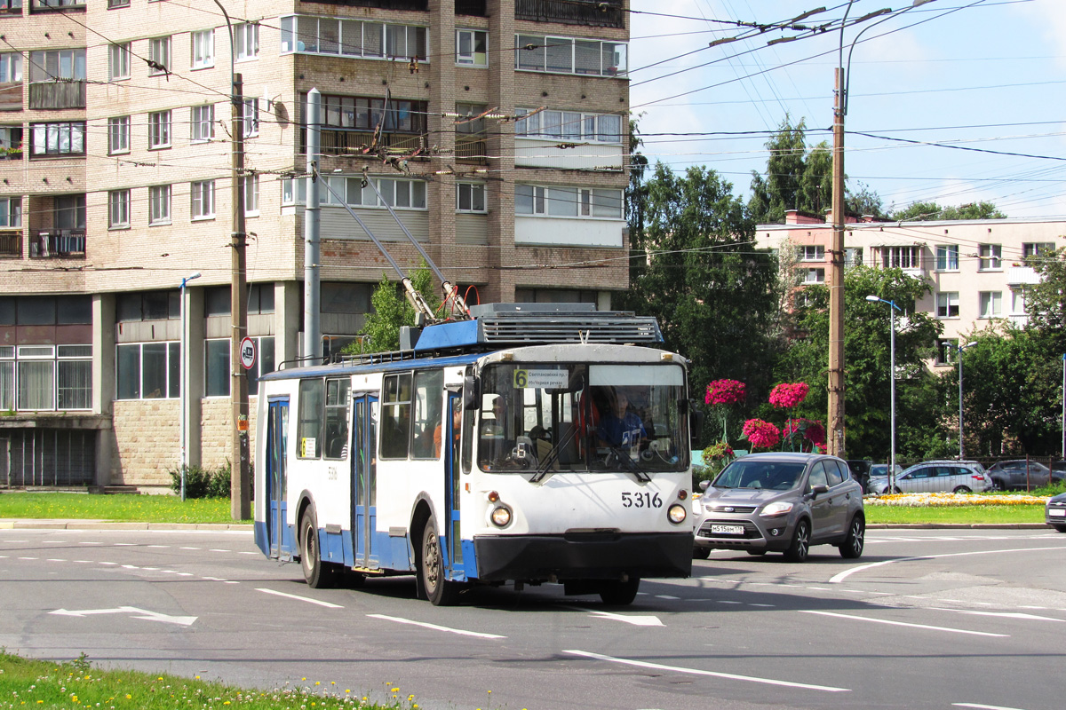 Санкт-Петербург, ВЗТМ-5284 № 5316