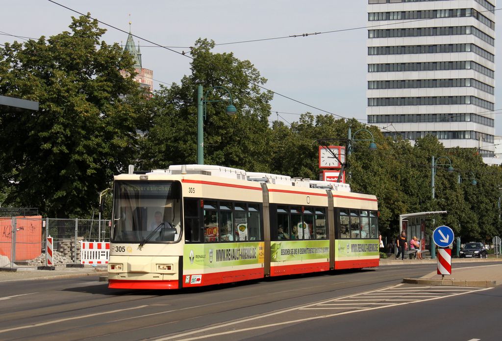 Frankfurt an der Oder, AEG GT6M nr. 305